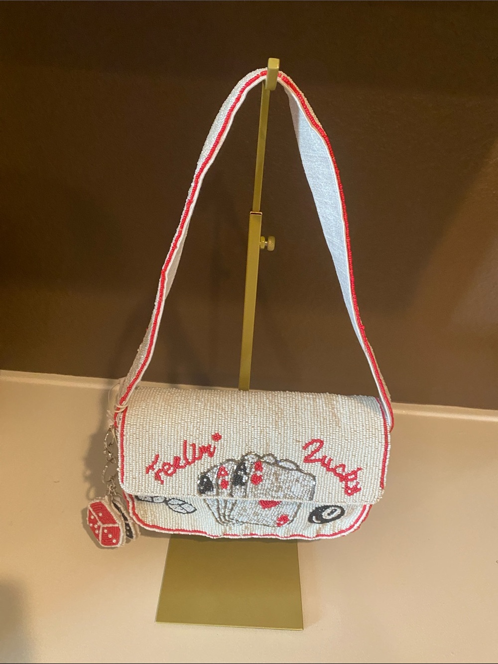 Feelin’ Lucky Beaded Bag
